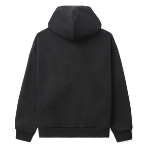 เสื้อมีฮู้ดตัวใหญ่พิเศษแบบสวมศีรษะสำหรับผู้ชายชุดซิปสีน้ำตาลจาง500กรัม600 400 350 - Product Image 6