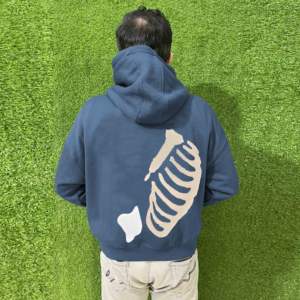 Último invierno personalizado impreso bordado pulóver sudaderas con capucha para hombres niños 100% algodón 460 GSM hombro caído peso pesado para - Product Image 3