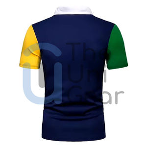 เสื้อผู้ชายถักคุณภาพสูงแบบใหม่ สำหรับใส่ลำลอง เล่นกีฬา ออกกำลังกาย ตีกอล์ฟ แห้งเร็ว ขายส่ง - Product Image 2