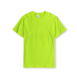 Fabricant OEM, vente en gros, t-shirts pour hommes 100% coton, grande taille, décontractés, impression de logo personnalisée sur le devant, motif, col rond, écologiques - Product Image 1