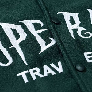 Custom Logo Winter Varsity <b>Jacket</b> Baseball Letterman <b>Jackets</b> Chenille Embroidery Zipper Closure Casual Style for Men's <b>Jackets</b> - Product Image 3