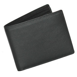 กระเป๋าสตางค์หนังแท้ดีไซน์ใหม่กันน้ำสำหรับผู้ชาย พร้อมช่องใส่บัตร บุด้วยผ้าฝ้าย จากรัฐเบงกอลตะวันตก - Product Image 5