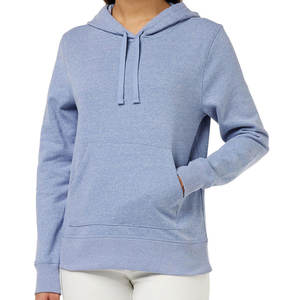 Custom women hoodie oversized pullover cotton fleece streetwear fashion sweatshirt for wholesale supply - Product Image 6