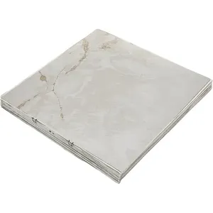 FTVMA40220 Marbre blanc classique avec des veines grises Revêtement de sol en plastique 20... Carreau de vinyle Nexus 12 pouces - Product Image 1