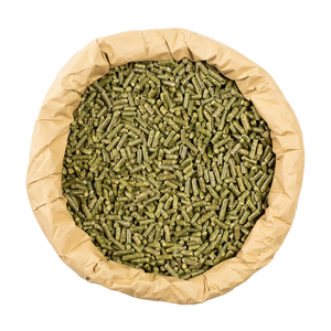 Pellet de hoja de Moringa al por mayor, pienso nutritivo de alto valor proteico para cerdos y peces, utilizado por exportadores de animales del sur de la India - Product Image 1