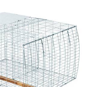 <span class=keywords><strong>Gabbia</strong></span> per <span class=keywords><strong>Uccelli</strong></span> in Metallo Zincato Quadrata di Alta Qualità, Ecologica, con Capacità di 7,6 kg, Monolitica e Solida per il Controllo degli Animali - Product Image 3