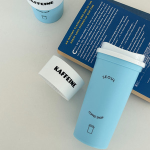 OHBOTTLE Made Korea 16oz 500ml Reusable <b>Plastic</b> Cup Lid Straw Holder Custom Logo Printing Promotional <b>Drinkware</b> - Product Image 5