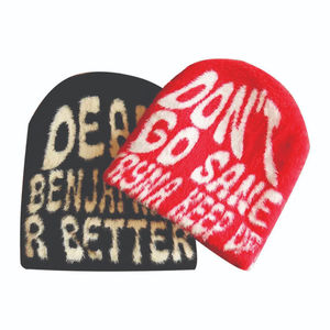 Meilleure vente 100% acrylique hommes Jacquard Beanie Cap nouveau personnalisé à la mode hiver confortable Design 2026 - Product Image 3