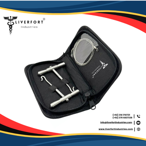 Sierra Gigli de calidad superior y manijas, Juego de 3 uds., instrumento quirúrgico y veterinario Neuro, sierra de corte de hueso de acero de grado alemán - Product Image 5