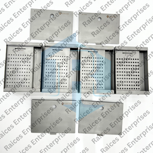 Caja de tornillos ortopédica personalizable Contenedor de tornillos de hueso manual para esterilización y almacenamiento - Product Image 3