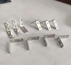 2024 High Quality Steel Brass Copper L-Shaped <b>Bracket</b> with Good Surface Finish Any Color Made in India - Product Image 2