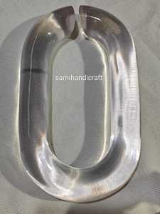 Accessoires de luxe personnalisé multi-usages décoratif grosse chaîne résine lien acrylique chaînes décoration murale - Product Image 2