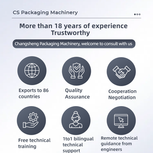 Máy đóng gói trà giấy lọc bên trong và bên ngoài hoàn toàn tự động cho trà đen và túi trà ô long cho các ứng dụng thực phẩm - Product Image 2