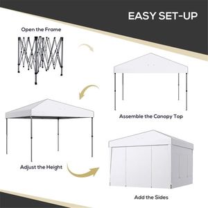 9.7FT X 9.7FT Pop up <b>Canopy</b> <b>Tent</b> Brand new - Product Image 3