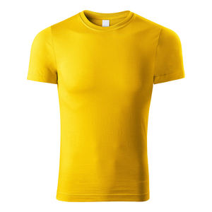 Mejor Premium High 220 Gsm Yellow Camiseta Lisa para hombre 100% algodón Tallas grandes Colección de verano Fabricado en Pakistán - Product Image 1