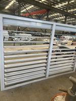 Système de ventilation TOMA Persienne automatique Industrie Persienne fixe en matériau aluminium Utilisation en extérieur