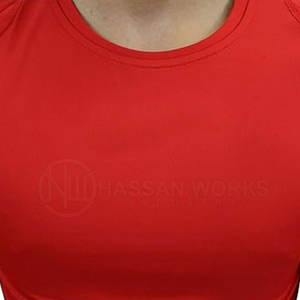 เสื้อคอมเพรสชั่นผู้ชาย ทรงปกติ น้ำหนักเบา ผ้าถัก ระบายอากาศได้ดี คุณภาพสูง สำหรับออกกำลังกาย สีสั่งทำได้ - Product Image 3