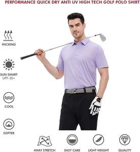 Polos informales de alta calidad OEM a precio de fábrica para hombre, Polo bordado transpirable de secado rápido a granel para Polo personalizado - Product Image 5