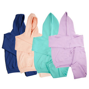 เสื้อกันหนาวมีฮู้ดสำหรับเด็ก, เสื้อวอร์มกางเกงกันหนาวผ้าโพลีเอสเตอร์/ ผ้าฝ้ายสะท้อนแสงใส่ได้ทั้งชายและหญิง - Product Image 1