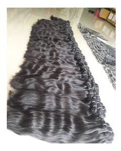 Extensions de cheveux humains vierges bruts non traités bouclés de haute qualité, 100% originales, double trame machine, cuticule douce, origine Vietnamienne et Indienne - Product Image 1