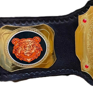 เข็มขัดแชมป์ทองแดงแบบกำหนดเองของ Champ King สำหรับการแข่งขันลีกจิวยิตสูระดับโลกแคลิฟอร์เนีย ปี 2025 รุ่นผ้า 120 กรัม - Product Image 3