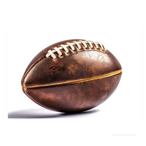 Ballon de football américain vintage en cuir personnalisé de haute qualité, logo personnalisable, Harsons Industries MH-005321, vente en gros - Product Image 6
