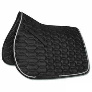 Selle de cheval en polycoton durable et écologique, fabriquée à la main en Inde pour l'équitation anglaise, coussin de 20 mm, taille et couleur personnalisables - Product Image 1