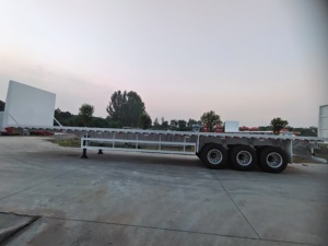 Remolque Doble para Camiones de 16x3m con Eje Doble y Plataforma de Transporte de Doble Eje - Product Image 3