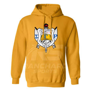 Sudadera con Capucha para Hermandad Masculina con Bordado de Letras Griegas, Sudadera con Capucha para Hermandad Masculina para Días de Espíritu Griego - Product Image 1