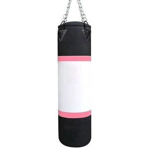 Sac de frappe suspendu en cuir, sac de boxe robuste personnalisé avec Logo - Product Image 1