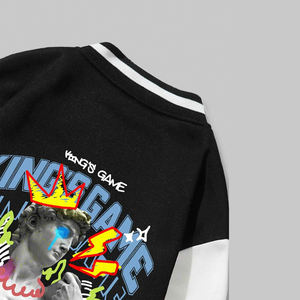 เสื้อแจ็กเก็ตผ้าใบกันลมแนววินเทจของผู้ชายเสื้อคลุมกันลมสำหรับฤดูหนาวตามสั่งปัก3D - Product Image 5