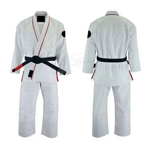 ชุดคาราเต้ดีไซน์ใหม่คุณภาพสูง โลโก้ด้านหน้าสั่งทำได้ ผ้าฝ้าย 100% ระบายอากาศ แห้งเร็ว ชุดศิลปะการต่อสู้สำหรับขาย - Product Image 2