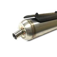 Pot d'échappement moto OEM ODM en acier inoxydable 304, performance racing, silencieux sur mesure, directement de l'usine