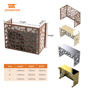 Pannello Decorativo Moderno <span class=keywords><strong>in</strong></span> Alluminio con Taglio Laser <span class=keywords><strong>per</strong></span> Rivestimento Esterno, Copertura <span class=keywords><strong>per</strong></span> Condizionatore d'Aria <span class=keywords><strong>in</strong></span> <span class=keywords><strong>Metallo</strong></span> - Product Image 2