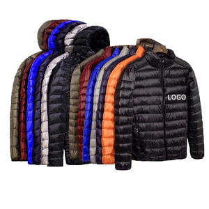 High Quality Men's Winter <b>Hip</b> Hop Style Puffer Jacket Custom Warm Thicken Bubble Hooded Quilted Cotton <b>Padded</b> Windproof Coats - Product Image 3