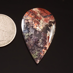 Piedra Natural de musgo de jardín de Indonesia, piedras preciosas de cabujón sueltas de Color Natural hechas a mano, 2mm-30mm, certificado por terceros para joyería - Product Image 4