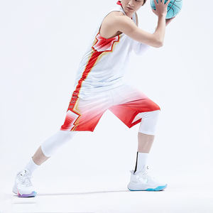 2025 ensemble de vêtements de sport de basket-ball personnalisés maillot à séchage rapide et short d'uniforme impression par sublimation respirante de haute qualité - Product Image 1