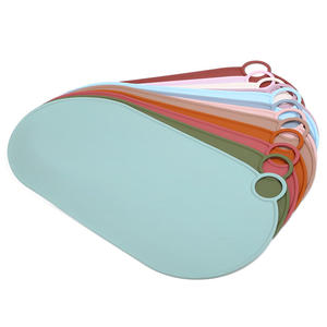 Tapis de léchage en silicone pour animaux de compagnie calmant coussin d'alimentation lent réduit l'anxiété favorise une alimentation lente en silicone de qualité alimentaire sûr antidérapant - Product Image 1