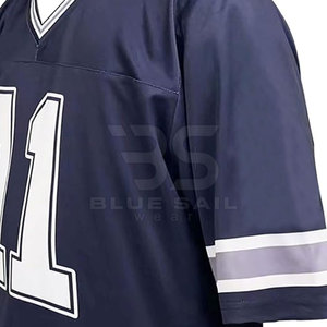 Hot Selling Custom Made Wholesale American Football Jersey High Quality American Football <b>Mesh</b> Jersey Sports Wear - Product Image 4