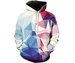 เสื้อฮู้ดผู้ชายดีไซน์แฟชั่นโอเวอร์ไซส์พิมพ์ซับลิเมชันได้ตามต้องการ - Product Image 1