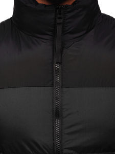 Factory Direct Sales OEM Winter <b>Men's</b> Down Jacket <b>Men's</b> Hooded Down Jacket Warm Casual Removable <b>Hat</b> Quilted <b>Men's</b> Puffer Jacket - Product Image 5
