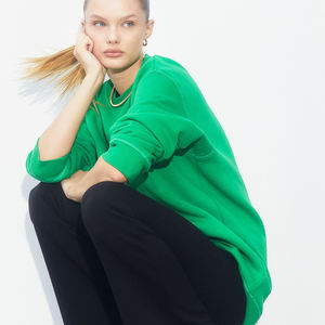 Vêtements d'hiver, vêtements de rue, impression de logo personnalisée, meilleur design, matière polaire légère, sweat-shirt pour femmes - Product Image 3