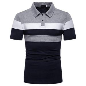 T-shirt à col polo décontracté pour hommes T-shirts polo d'été respirants pour femmes à séchage rapide 45% coton 55% polyester Chemises polo originales - Product Image 1