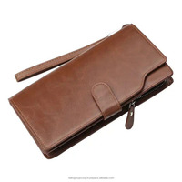 Top marques célèbres avec sangle de poignée marque de luxe hommes portefeuilles longs hommes sac à main mâle pochette en cuir portefeuilles de créateur