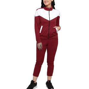 ชุดวอร์มสำหรับผู้หญิงแขนยาวสีพื้นแขนยาวแบบลำลองชุดวอร์มสำหรับฤดูหนาวดีไซน์ใหม่ล่าสุดของ2025 - Product Image 1