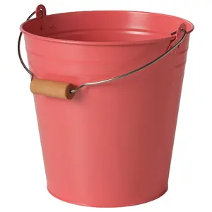 Op Maat Gemaakte Colour Pastel Kleine Kinderen Metalen Emmer Bloem Plant Pot Zoete Tin Zink Bruiloft Decoratieve Emmers