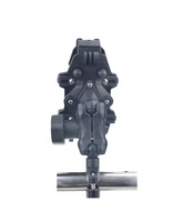 Support de téléphone pour moto avec fixation sur le guidon ou le rétroviseur, anti-vibration, antivol, charge USB 5V 2.1A