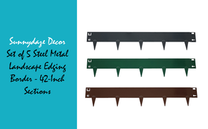 ODM Kit de bordure de jardin en métal flexible pour parterres de fleurs Kit de bordure de paysage de jardin en acier pour décoration extérieure en métal à bord surélevé OEM - Product Image 4