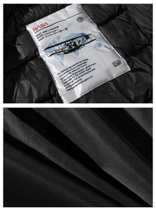 Blouson d'hiver pour homme de style streetwear avec logo personnalisé, imperméable, écologique, broderie personnalisée, taille XS - Product Image 4