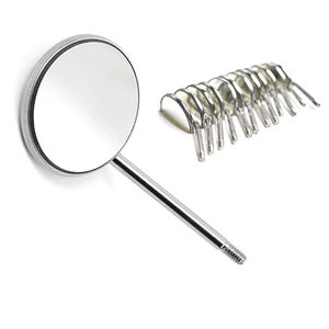 Instrumentos de diagnóstico dental No. 5 Espejos dentales de superficie trasera para limpiar espejos bucales alimentados por turbina vitales para el cuidado dental - Product Image 1